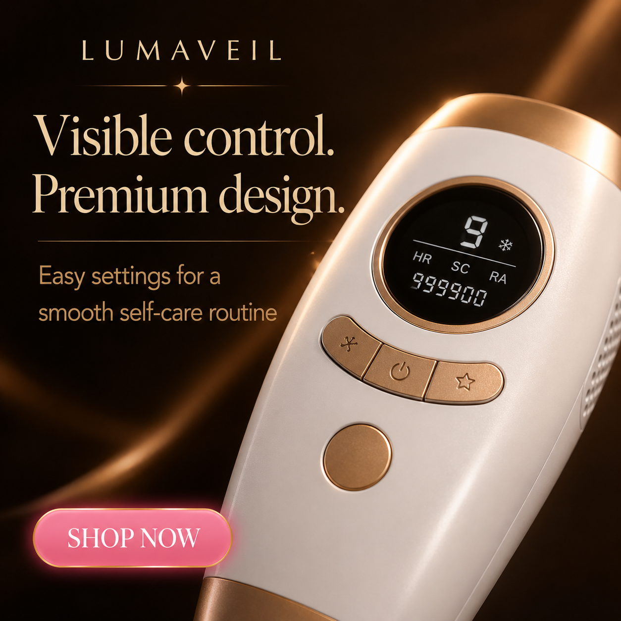 LUMAVEIL Pro with LCD Display