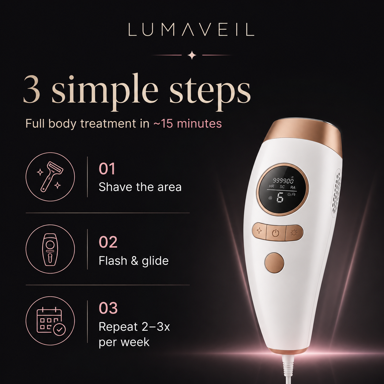 3 simple steps to smooth skin